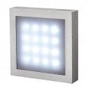 SPOTLINE 230251 Aites 16 LED do montau natynkowego, aluminium piaskowane, biae LED