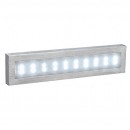SPOTLINE 230261 Aites 20 LED do montau natynkowego, aluminium piaskowane, biae LED